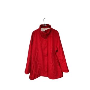 Pendleton Wool Blend Red Coat Striped Lined Size XXL New